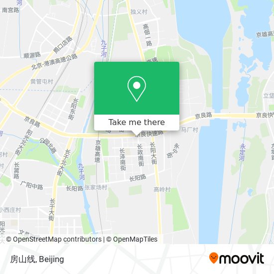 房山线 map