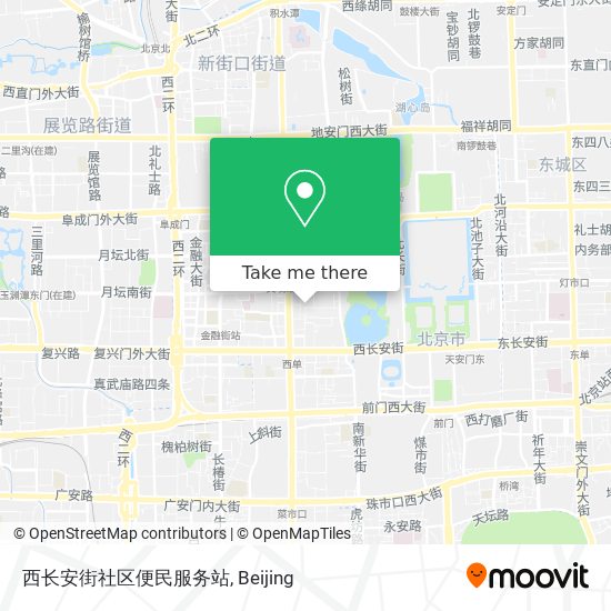 西长安街社区便民服务站 map