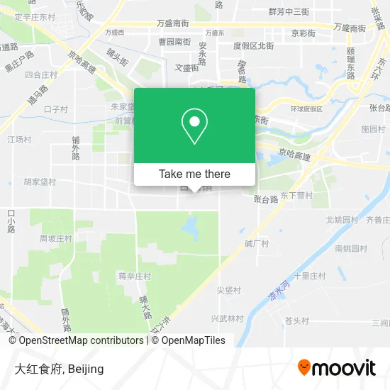大红食府 map