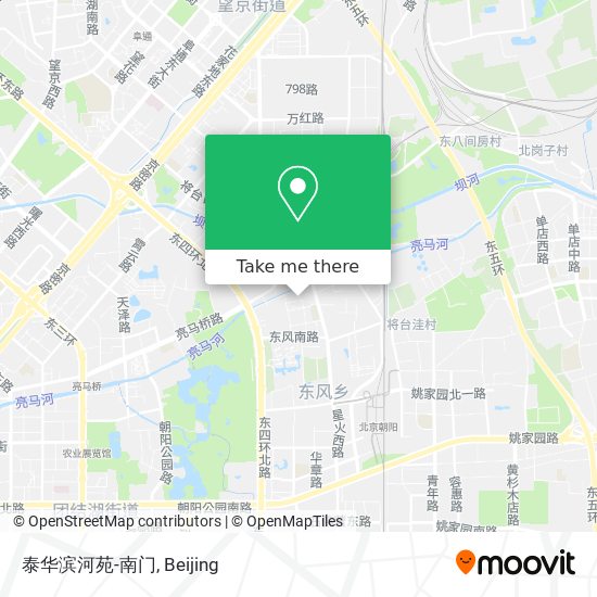 泰华滨河苑-南门 map