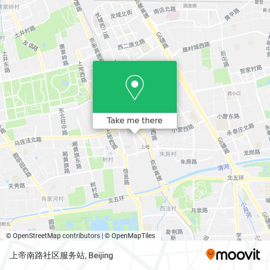 上帝南路社区服务站 map