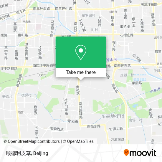 顺德利皮草 map