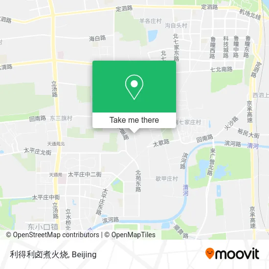 利得利卤煮火烧 map