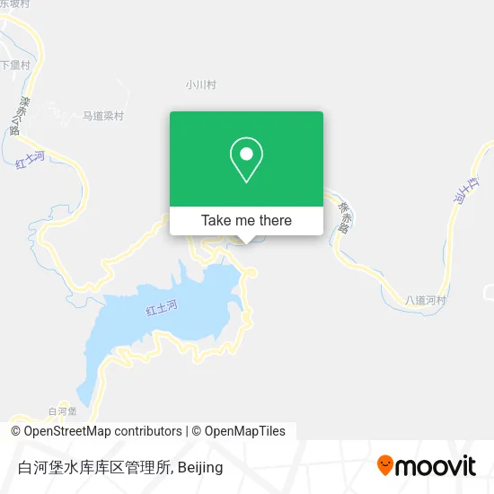 白河堡水库库区管理所 map