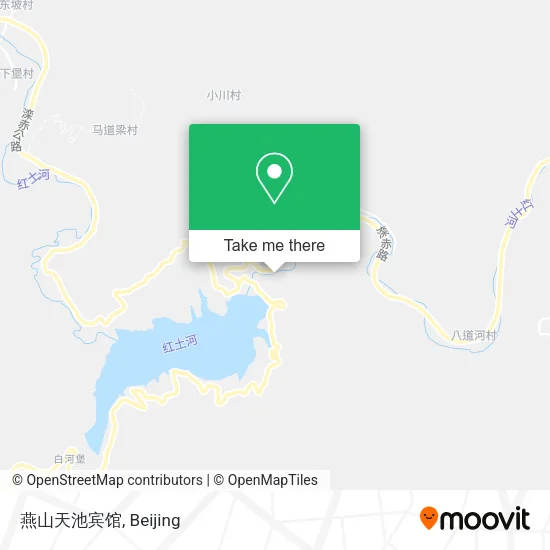 燕山天池宾馆 map