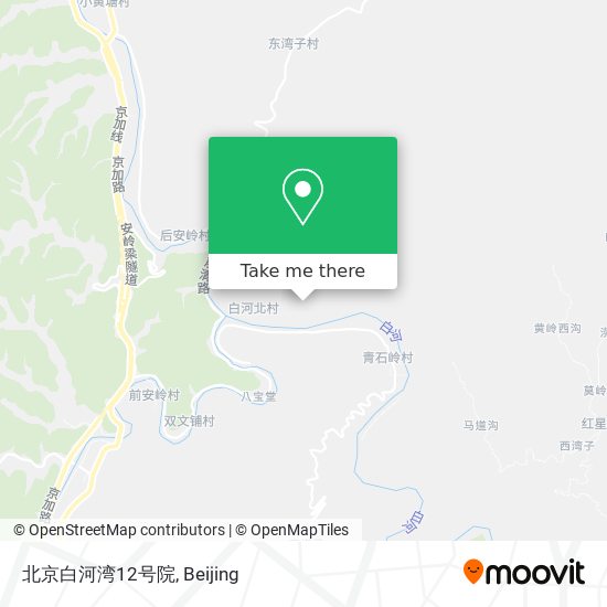 北京白河湾12号院 map