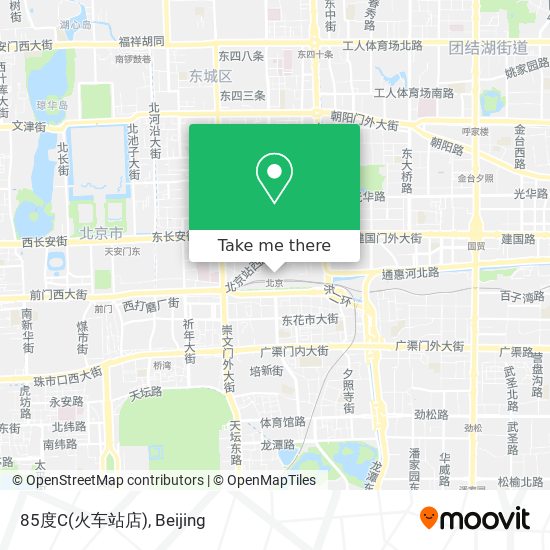 85度C(火车站店) map