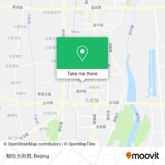 顺恒大街西 map