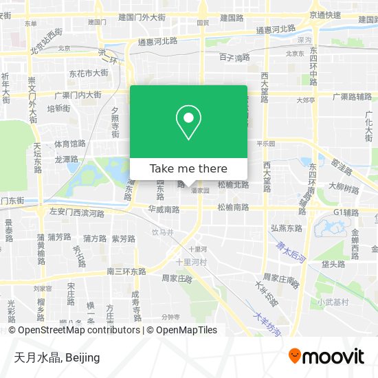 天月水晶 map