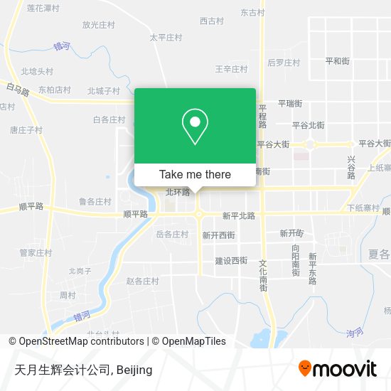 天月生辉会计公司 map