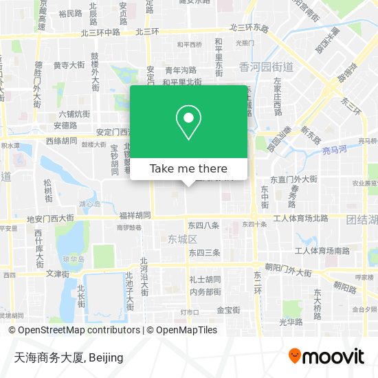 天海商务大厦 map