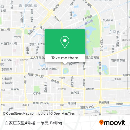白家庄东里4号楼-一单元 map