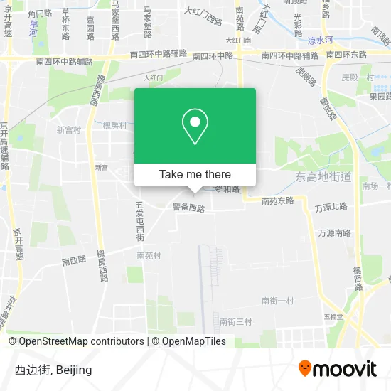 西边街 map