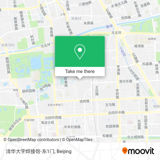 清华大学焊接馆-东1门 map