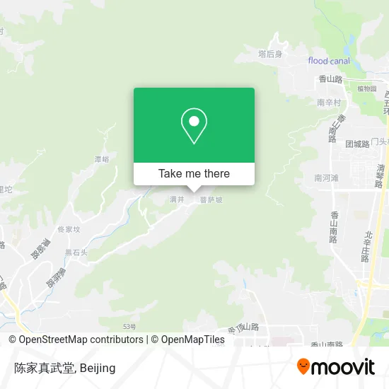 陈家真武堂 map
