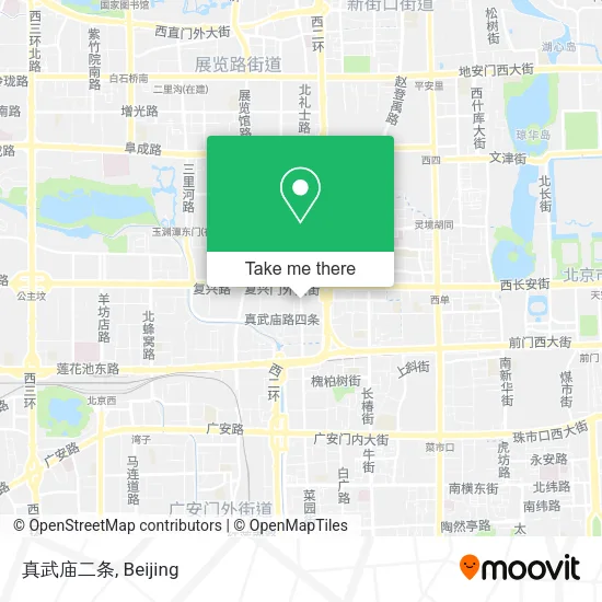 真武庙二条 map