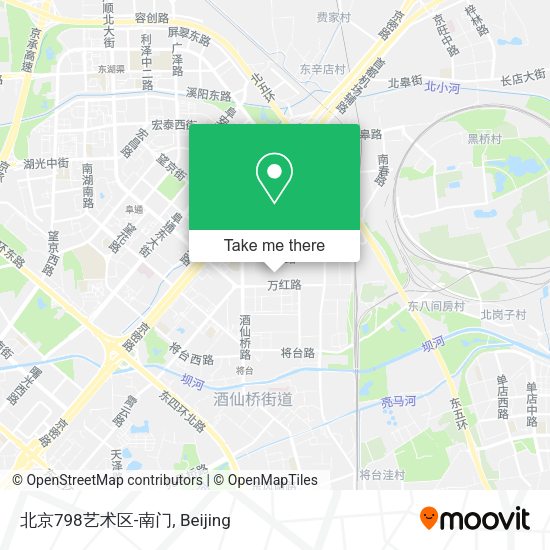 北京798艺术区-南门 map