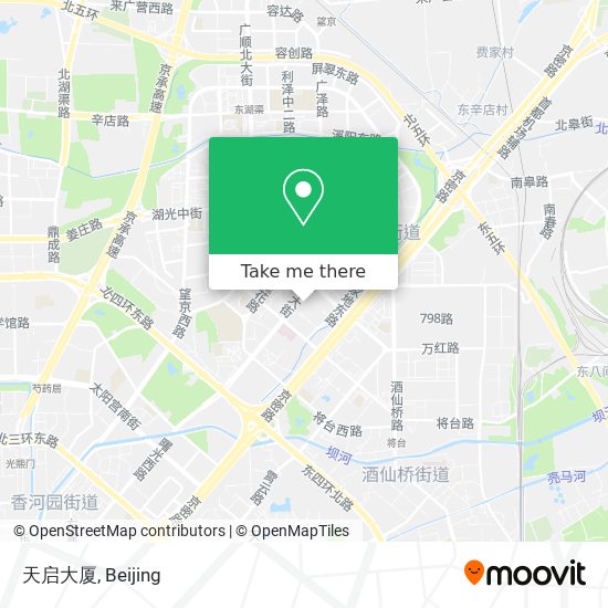 天启大厦 map