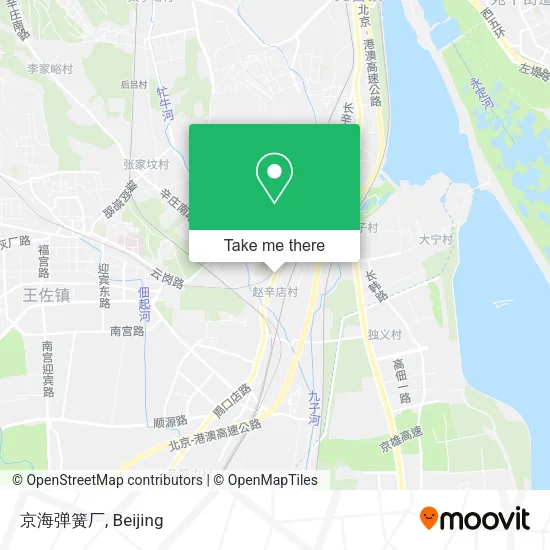 京海弹簧厂 map