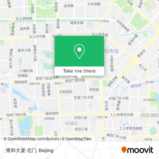 雍和大厦-北门 map