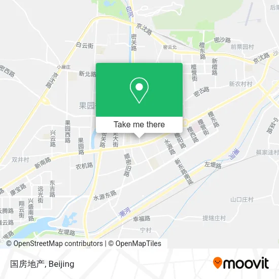 国房地产 map