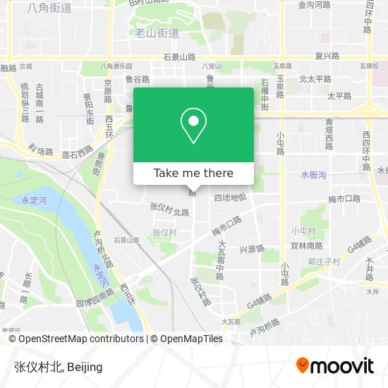 张仪村北 map