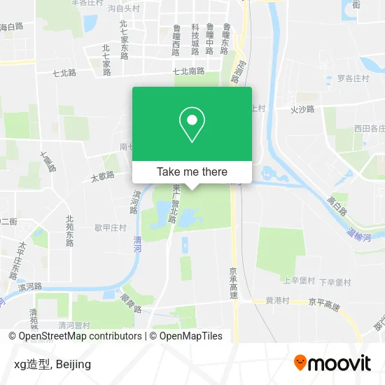 xg造型 map