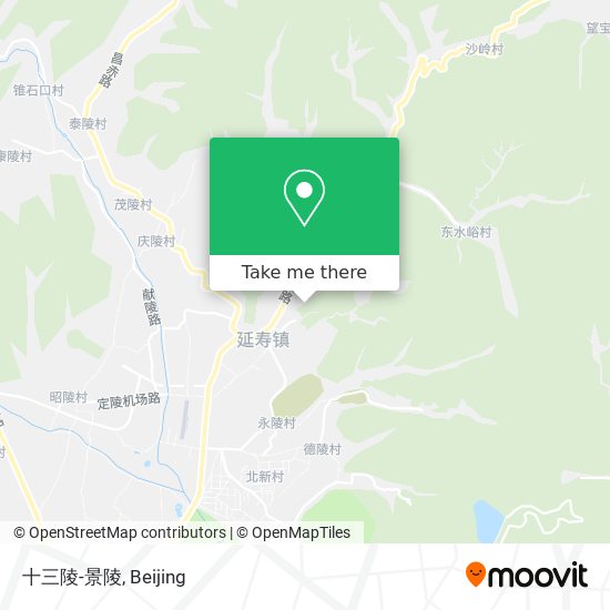 十三陵-景陵 map