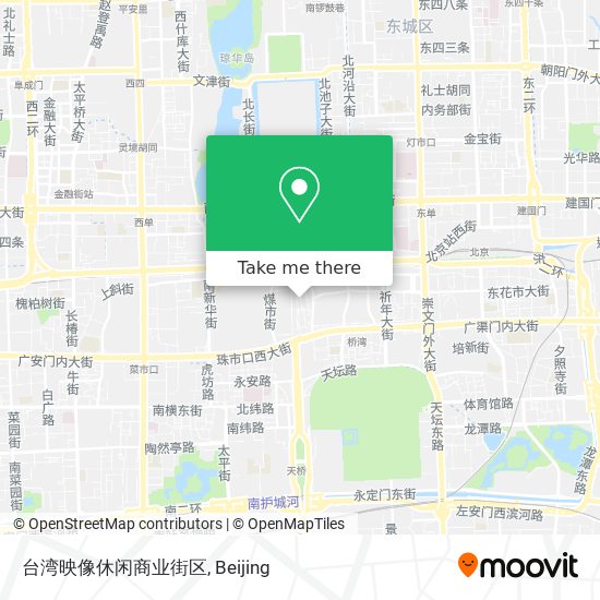 台湾映像休闲商业街区 map