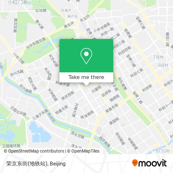 荣京东街(地铁站) map
