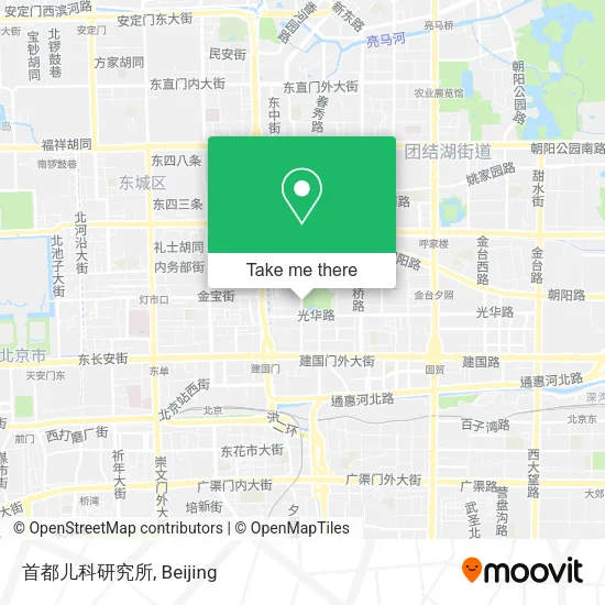 首都儿科研究所 map