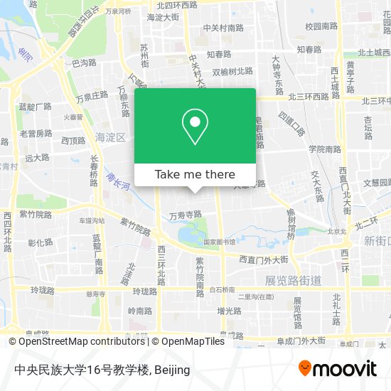 中央民族大学16号教学楼 map