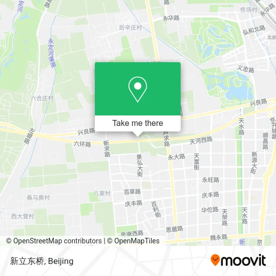 新立东桥 map