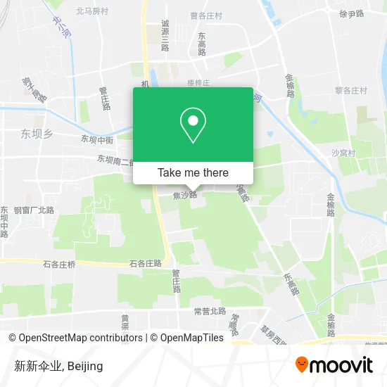 新新伞业 map