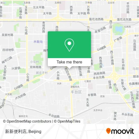 新新便利店 map