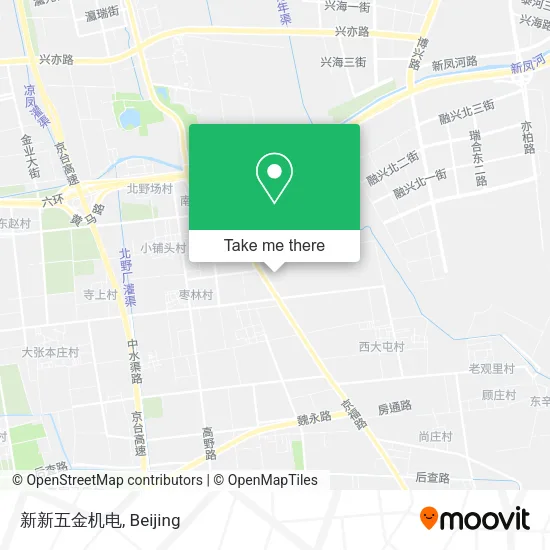 新新五金机电 map