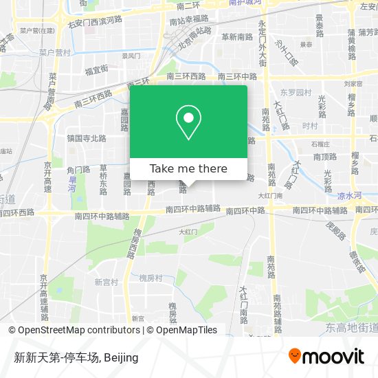 新新天第-停车场 map