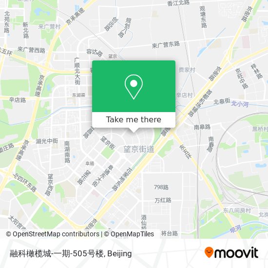 融科橄榄城-一期-505号楼 map