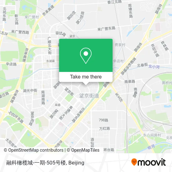 融科橄榄城-一期-505号楼 map
