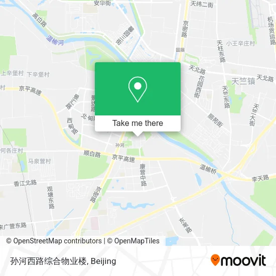 孙河西路综合物业楼 map