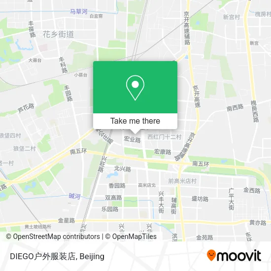 DIEGO户外服装店 map
