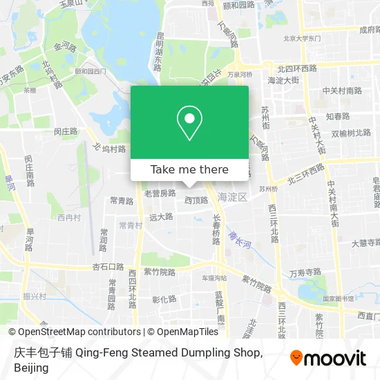 庆丰包子铺 Qing-Feng Steamed Dumpling Shop map