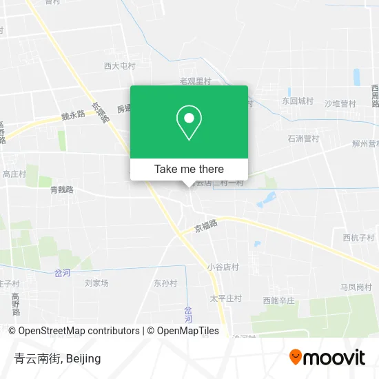 青云南街 map