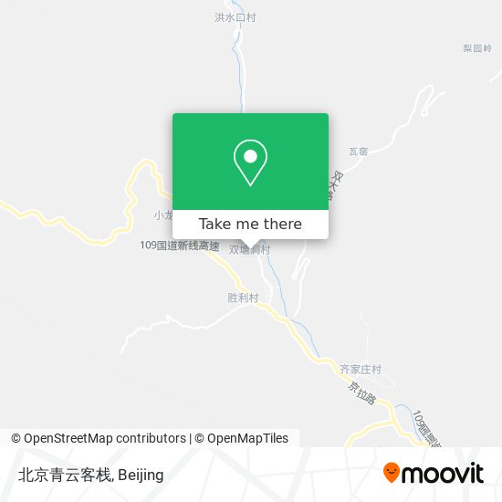 北京青云客栈 map