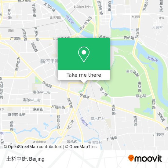 土桥中街 map