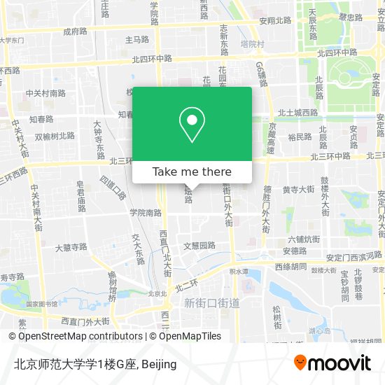 北京师范大学学1楼G座 map