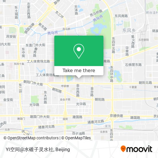 YI空间@水碓子灵水社 map