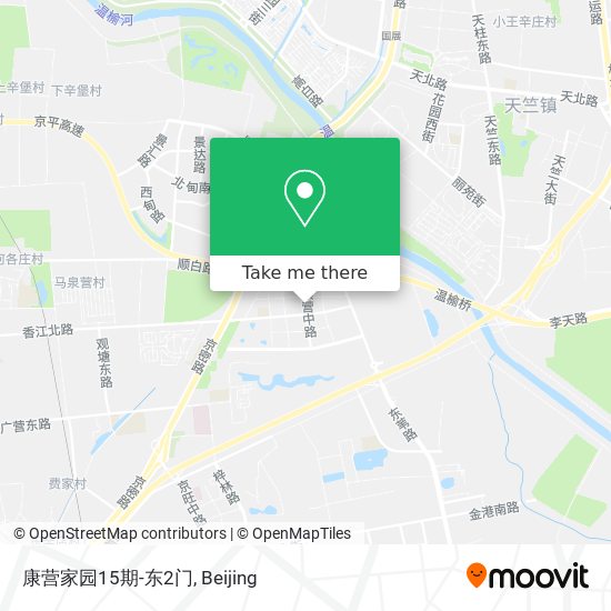 康营家园15期-东2门 map