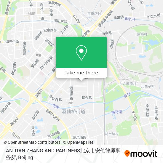 AN TIAN ZHANG AND PARTNERS北京市安伦律师事务所 map