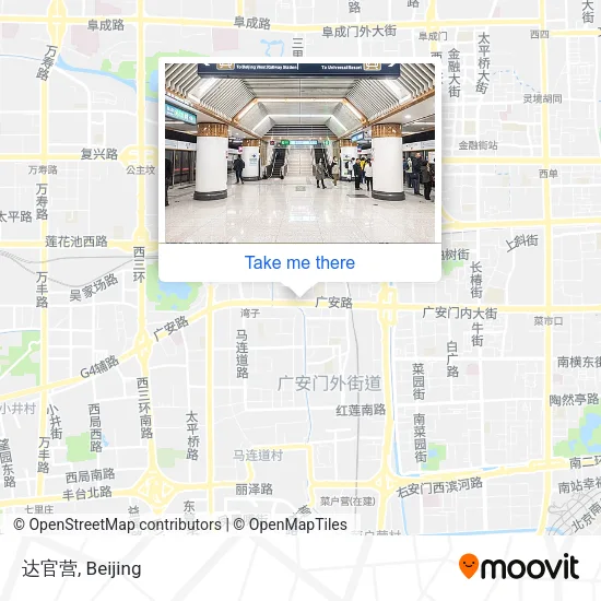 达官营 map